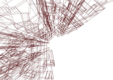 soyut mimari duvar kağıdı, dijital arkaplan