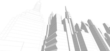 soyut mimari duvar kağıdı, dijital arkaplan