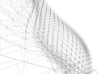 soyut mimari duvar kağıdı, dijital arkaplan