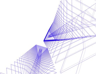 soyut mimari duvar kağıdı, dijital arkaplan