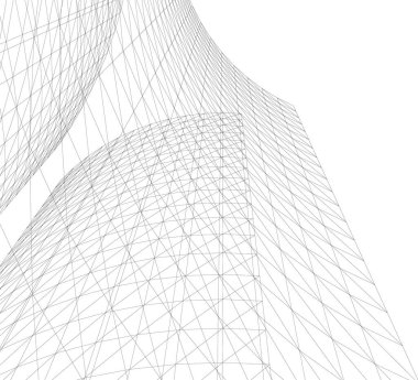 soyut mimari duvar kağıdı, dijital arkaplan