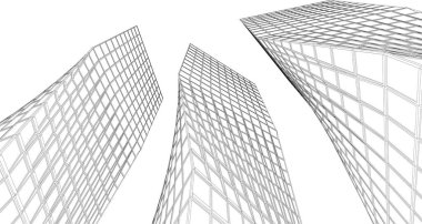 soyut mimari duvar kağıdı, dijital arkaplan