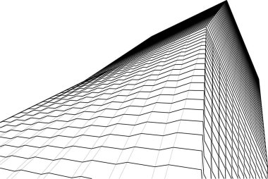 soyut mimari duvar kağıdı, dijital arkaplan