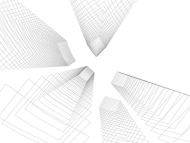 soyut mimari duvar kağıdı, dijital arkaplan