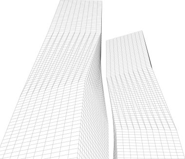 soyut mimari duvar kağıdı, dijital arkaplan