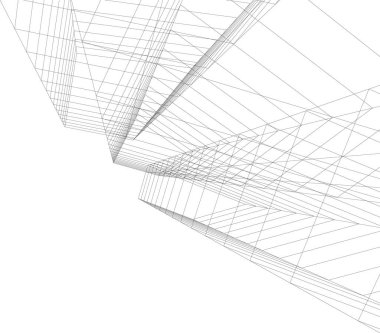 soyut mimari duvar kağıdı, dijital arkaplan