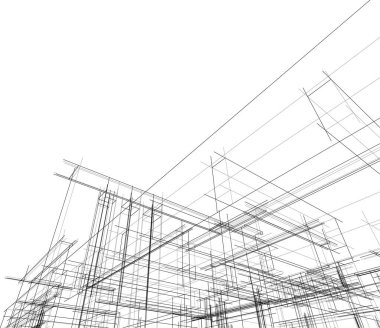 soyut mimari duvar kağıdı, dijital arkaplan