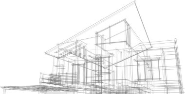 soyut mimari duvar kağıdı, dijital arkaplan