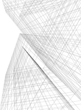 soyut mimari duvar kağıdı, dijital arkaplan