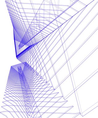 soyut mimari duvar kağıdı, dijital arkaplan