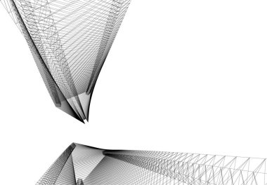 soyut mimari duvar kağıdı, dijital arkaplan