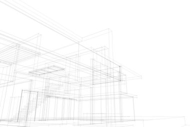 soyut mimari duvar kağıdı, dijital arkaplan