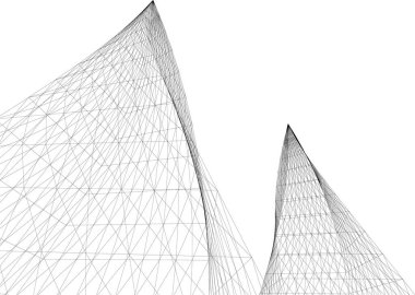 soyut mimari duvar kağıdı, dijital arkaplan