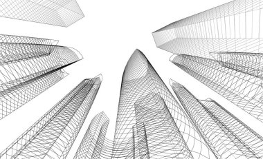 soyut mimari duvar kağıdı, dijital arkaplan