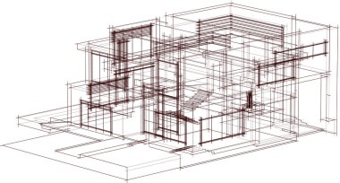 soyut mimari duvar kağıdı, dijital arkaplan