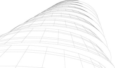 soyut mimari duvar kağıdı, dijital arkaplan