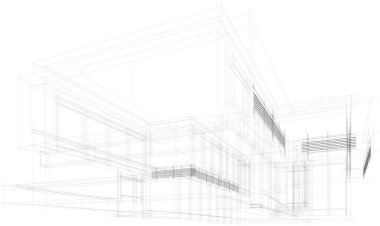 soyut mimari duvar kağıdı, dijital arkaplan