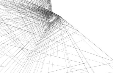 soyut mimari duvar kağıdı, dijital arkaplan