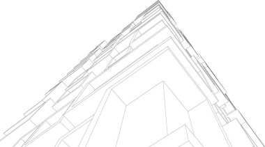 soyut mimari duvar kağıdı, dijital arkaplan