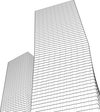 soyut mimari duvar kağıdı, dijital arkaplan