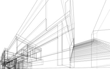 soyut mimari duvar kağıdı, dijital arkaplan