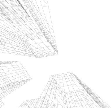 soyut mimari duvar kağıdı, dijital arkaplan