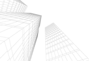 soyut mimari duvar kağıdı, dijital arkaplan