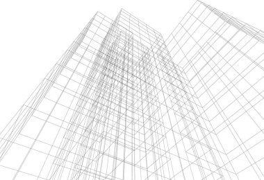 soyut mimari duvar kağıdı, dijital arkaplan