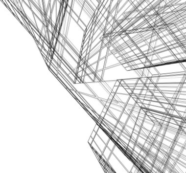 soyut mimari duvar kağıdı, dijital arkaplan