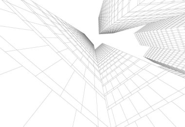 soyut mimari duvar kağıdı, dijital arkaplan