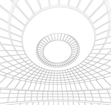 soyut mimari duvar kağıdı, dijital arkaplan