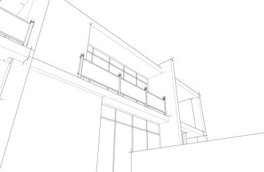 soyut mimari duvar kağıdı, dijital arkaplan