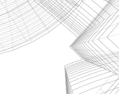 soyut mimari duvar kağıdı, dijital arkaplan