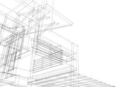 soyut mimari duvar kağıdı, dijital arkaplan