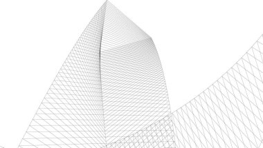 soyut mimari duvar kağıdı, dijital arkaplan