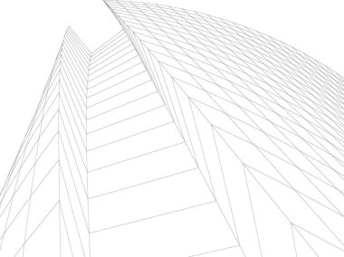 soyut mimari duvar kağıdı, dijital arkaplan