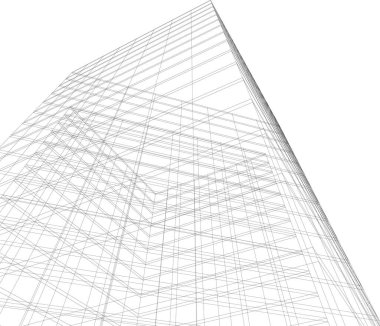 soyut mimari duvar kağıdı, dijital arkaplan