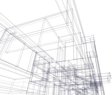 soyut mimari duvar kağıdı, dijital arkaplan