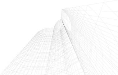 soyut mimari duvar kağıdı, dijital arkaplan