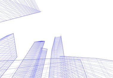 soyut mimari duvar kağıdı, dijital arkaplan