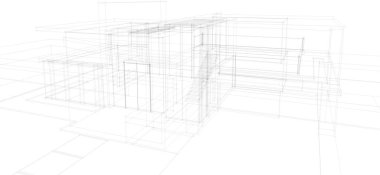 soyut mimari duvar kağıdı, dijital arkaplan