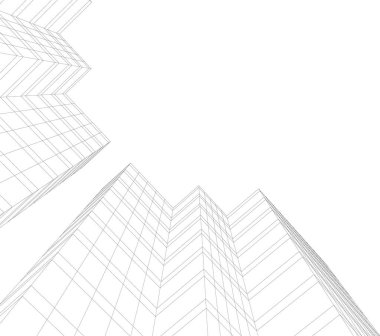 soyut mimari duvar kağıdı, dijital arkaplan