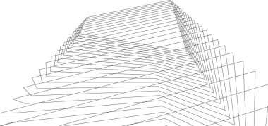 soyut mimari duvar kağıdı, dijital arkaplan