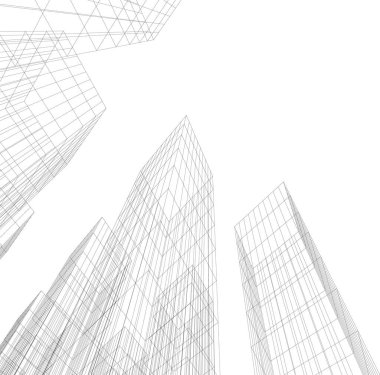 soyut mimari duvar kağıdı, dijital arkaplan