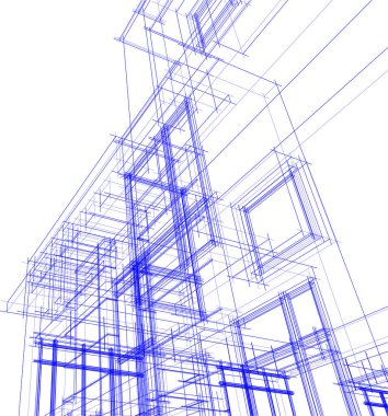 soyut mimari duvar kağıdı, dijital arkaplan