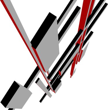 soyut mimari duvar kağıdı, dijital arkaplan