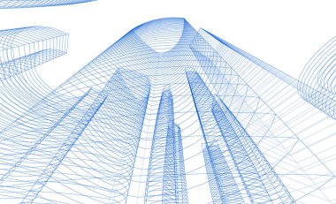 soyut mimari duvar kağıdı, dijital arkaplan