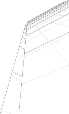 soyut mimari duvar kağıdı, dijital arkaplan