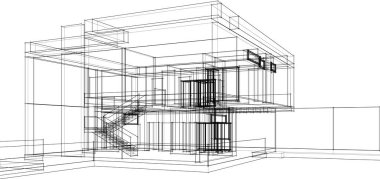 soyut mimari duvar kağıdı, dijital arkaplan