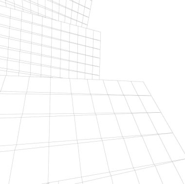 soyut mimari duvar kağıdı, dijital arkaplan